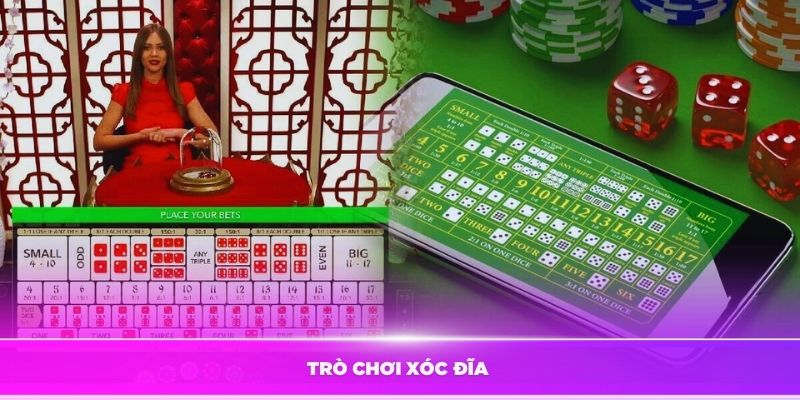 Trò chơi xóc đĩa dễ hiểu và ấn tượng tại sảnh Live casino