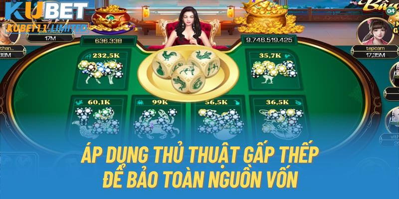 Áp dụng thủ thuật gấp thếp để bảo toàn nguồn vốn