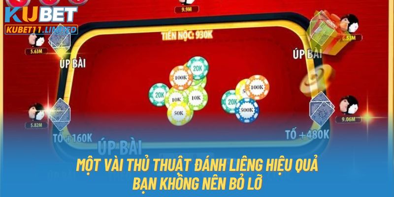 Một vài thủ thuật đánh Liêng hiệu quả bạn không nên bỏ lỡ